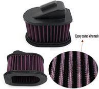 Epoxy coated air filter mesh